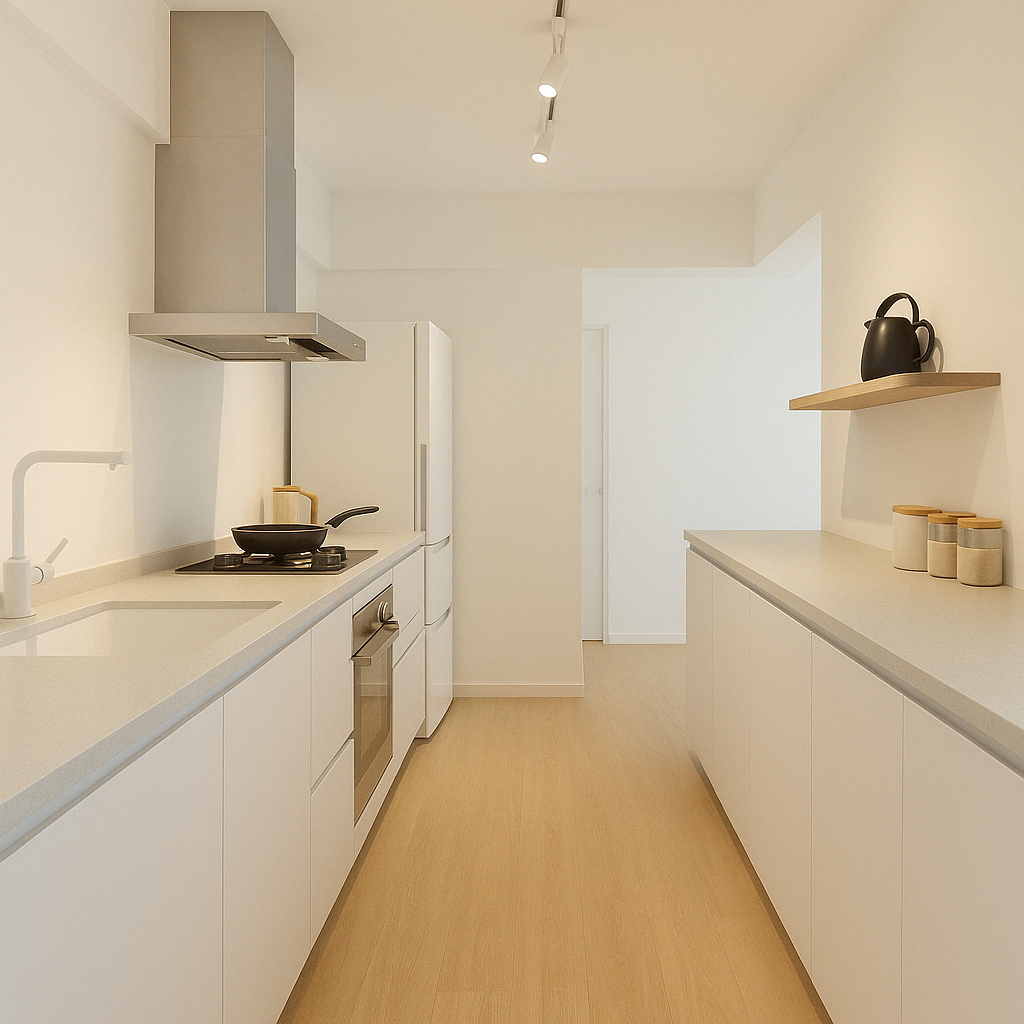 Muji Minimalist Interior Design Kitchen