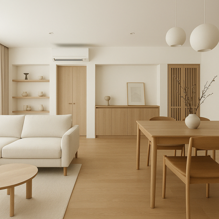 Muji Interior Design Minimalist Living Room