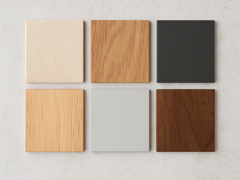 Popular finishes for Singapore Homes— from budget laminate to premium wood veneer
